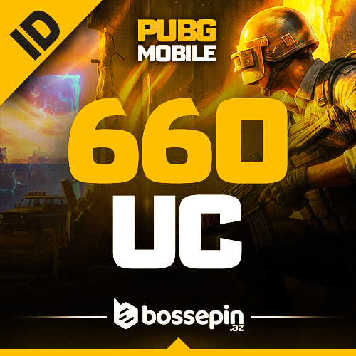 PUBG MOBİLE 660 UC